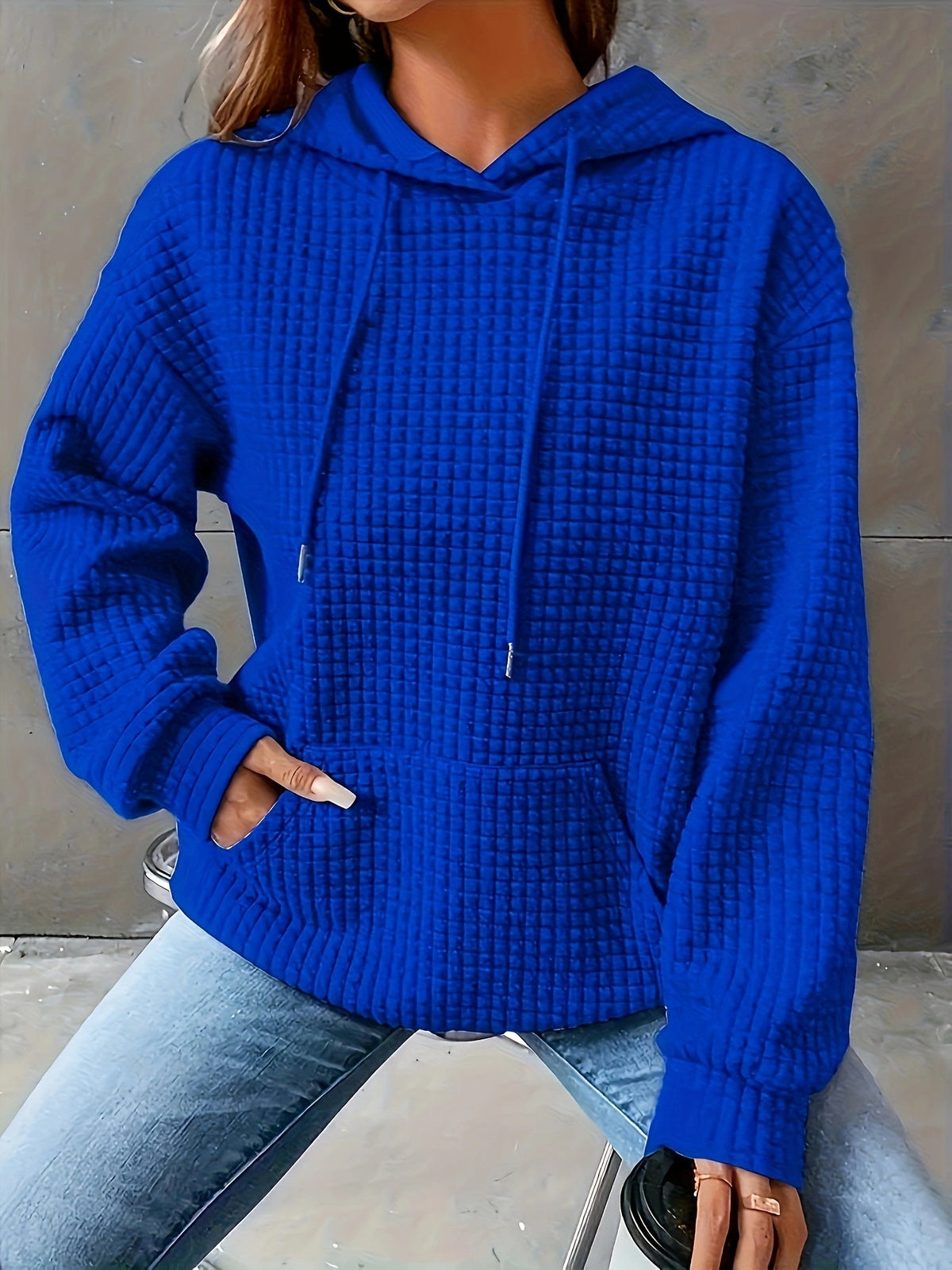Sudadera de punto con capucha – foto 15