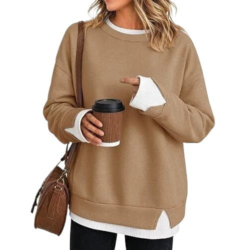 Sudadera oversize efecto dos piezas – foto 5