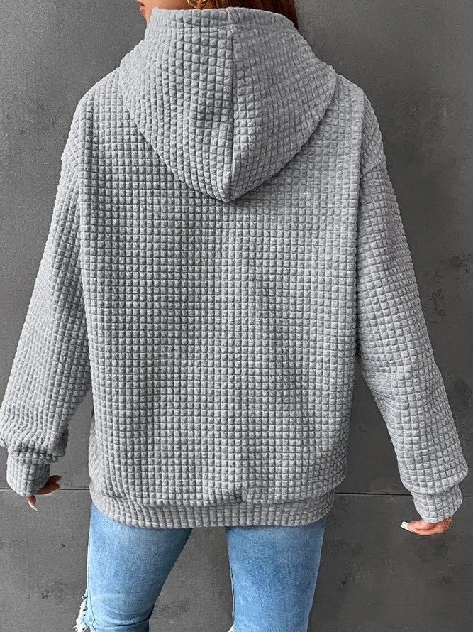 Sudadera de punto con capucha – foto 4