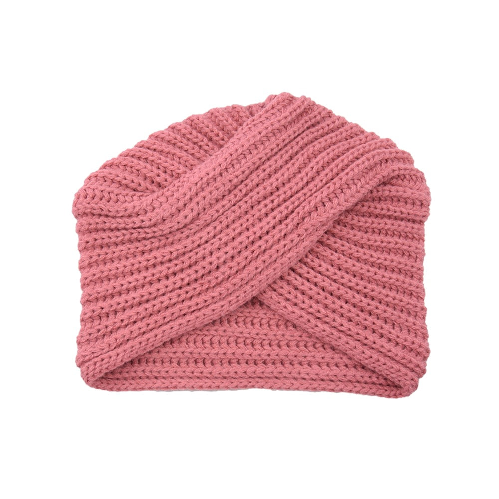 Gorro turbante de punto cruzado – foto 4