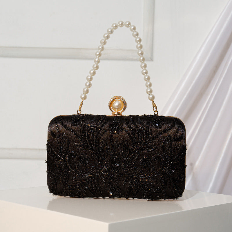 Bolso de fiesta bordado con cuentas – foto 6