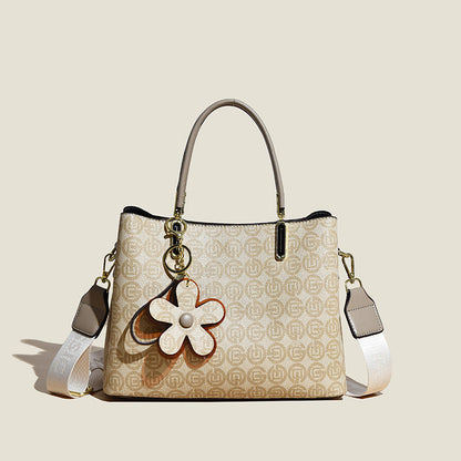 Bolso de mano estampado con flor – foto 5