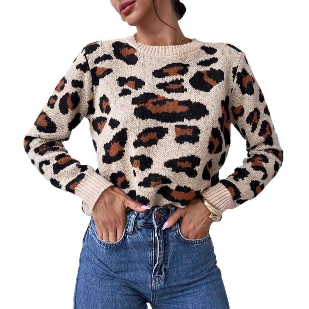 Jersey de punto con leopardo – foto 5